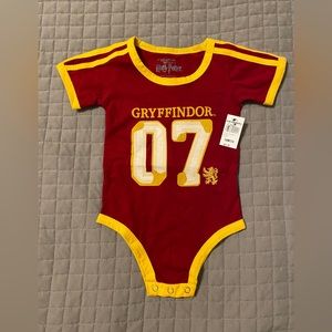 18 month Harry Potter Gryffindor Quidditch onesie